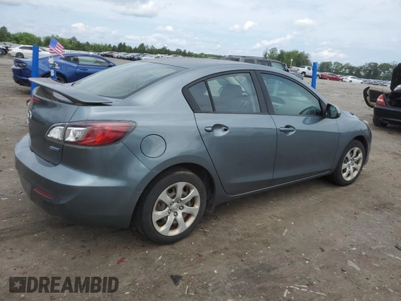 2013 Mazda 3 i Sport with VIN JM1BL1UP2D1790477, listed as a Copart auction lot 57249185 with 104,480 mi miles and Clean title. Bid and sale history available at DreamBid. Image 3.