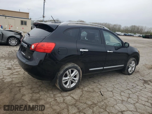 2012 Nissan Rogue S with VIN JN8AS5MT2CW606244, listed as a Copart auction lot 51922435 with 143,549 mi miles and Clean Title. Bid and sale history available at DreamBid. Image 3.