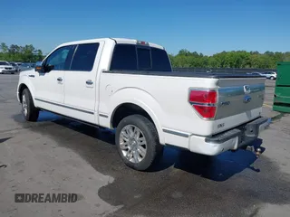 2010 Ford F-150 XL with VIN 1FTFW1CV3AFC64642, listed as a IAAI auction lot 42016269 with 286,296 mi miles. Bid and sale history available at carsss.com. Image 3.