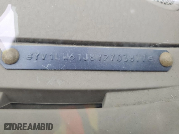 2000 Volvo V70 with VIN YV1LW61J8Y2703877, listed as a Copart auction lot 78783034 with 257,747 mi miles and Salvage Title. Bid and sale history available at carsss.com. Image 13.