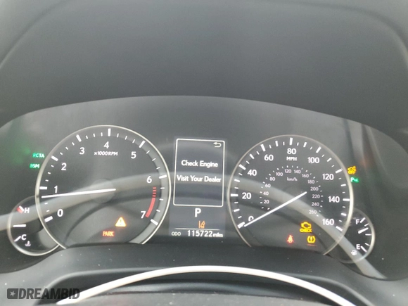 2017 Lexus RX with VIN 2T2BZMCA3HC102111, listed as a Copart auction lot 43320725 with 115,722 mi miles and Salvage Title. Bid and sale history available at carsss.com. Image 9.