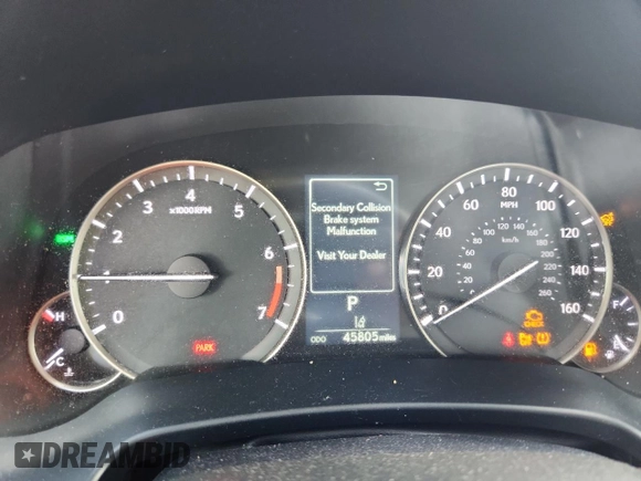 2022 Lexus RX 350 with VIN 2T2HZMDA1NC317474, listed as a Copart auction lot 64404595 with 45,805 mi miles and Salvage title. Bid and sale history available at DreamBid. Image 9.