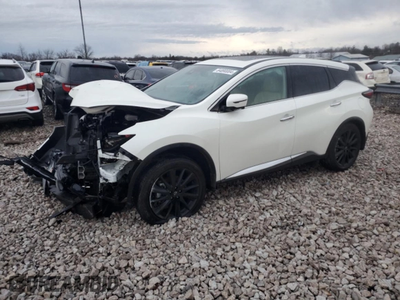 2024 Nissan Murano SL with VIN 5N1AZ2CJXRC108272, listed as a Copart auction lot 84890004 with 13,876 mi miles and Salvage title. Bid and sale history available at DreamBid. Image 1.