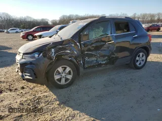 2019 Chevrolet Trax LT z VIN KL7CJLSBXKB879344, wystawiony jako Copart lot #41859645 z przebiegiem 60 525 mil mil oraz Szkoda całkowita • Salvage title. Historia ofert i sprzedaży dostępna na DreamBid. Obrazek 1.