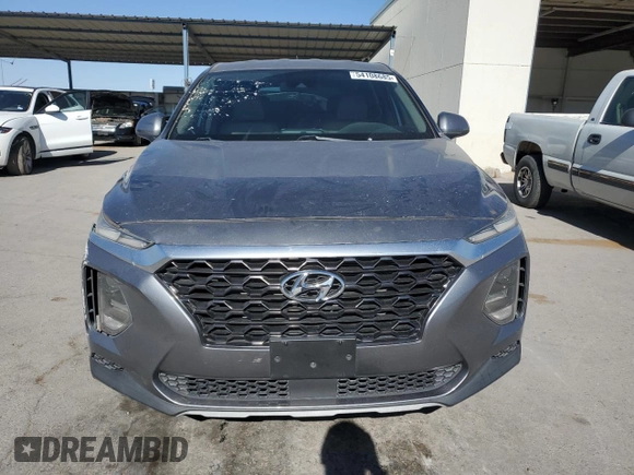 2019 Hyundai Santa Fe SE z VIN 5NMS23AD9KH043292, wystawiony jako Copart lot #54108685 z przebiegiem 27 474 mil mil oraz Szkoda całkowita • Salvage title. Historia ofert i sprzedaży dostępna na DreamBid. Obrazek 5.