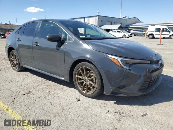 2023 Toyota Corolla Hybrid LE with VIN JTDBCMFE7P3004761, listed as a Copart auction lot 52086465 with 17,073 mi miles and Salvage Title. Bid and sale history available at carsss.com. Image 4.
