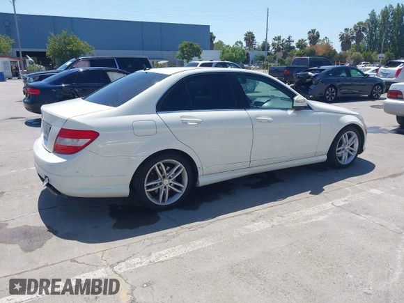 2009 Mercedes-Benz C 300 Sport with VIN WDDGF54X19R067318, listed as a IAAI auction lot 42361825 with 229,227 mi miles and . Bid and sale history available at DreamBid. Image 4.