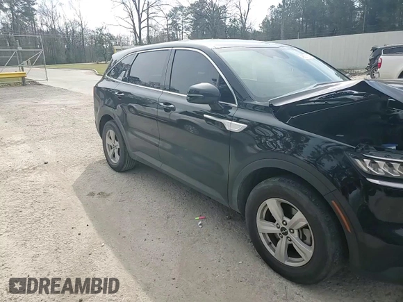 2023 Kia Sorento LX with VIN 5XYRG4LC7PG197740, listed as a Copart auction lot 48321105 with 91,714 mi miles and Salvage Title. Bid and sale history available at carsss.com. Image 12.
