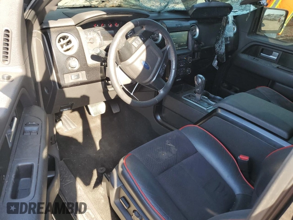 2014 Ford F-150 XL with VIN 1FTMF1CT7EFA11321, listed as a Copart auction lot 73803274 with 111,545 mi miles and Salvage title. Bid and sale history available at DreamBid. Image 8.