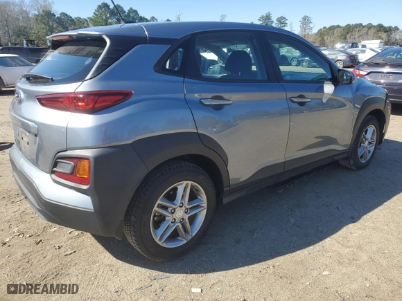 2021 Hyundai Kona SE with VIN KM8K12AA4MU607702, listed as a Copart auction lot 50386665 with 38,958 mi miles and Salvage Title. Bid and sale history available at carsss.com. Image 3.