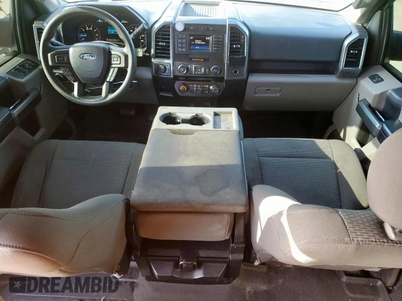 2017 Ford F-150 XL with VIN 1FTEW1EP2HKD07041, listed as a Copart auction lot 65293065 with 206,224 mi miles and Salvage title. Bid and sale history available at DreamBid. Image 8.