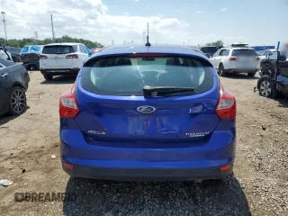 2014 Ford Focus Titanium with VIN 1FADP3N27EL284599, listed as a Copart auction lot 63400395 with 97,123 mi miles and Clean title. Bid and sale history available at DreamBid. Image 6.