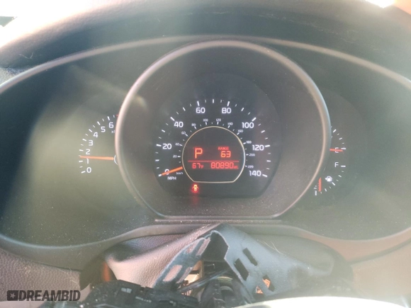 2015 Kia Soul ! with VIN KNDJX3A52F7199452, listed as a Copart auction lot 82079254 with 80,890 mi miles and Salvage Title. Bid and sale history available at carsss.com. Image 9.