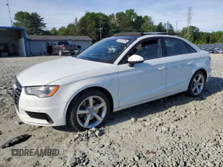 2016 Audi A3 Premium with VIN WAUB8GFF2G1072311, listed as a Copart auction lot 57347335 with 133,108 mi miles and Clean title. Bid and sale history available at DreamBid. Image 1.