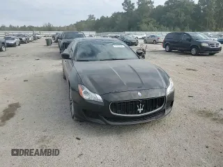 2014 Maserati Quattroporte GTS z VIN ZAM56PPA3E1081181, wystawiony jako Copart lot #77432944 z przebiegiem 33 877 mil mil oraz Czysty tytuł • Clean title. Historia ofert i sprzedaży dostępna na DreamBid. Obrazek 10.