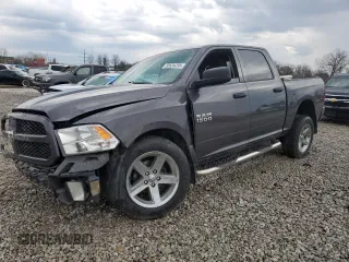 2017 Ram 1500 Express z VIN 1C6RR7KG4HS673333, wystawiony jako Copart lot #50534295 z przebiegiem 106 666 mil mil oraz Szkoda całkowita • Salvage title. Historia ofert i sprzedaży dostępna na DreamBid. Obrazek 1.