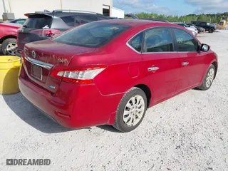2014 Nissan Sentra SV with VIN 3N1AB7AP9EL643379, listed as a IAAI auction lot 42070423 with 147,949 mi miles. Bid and sale history available at carsss.com. Image 4.