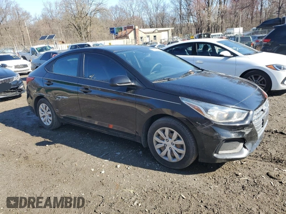 2019 Hyundai Accent SE with VIN 3KPC24A39KE058271, listed as a Copart auction lot 48182845 with 83,872 mi miles and Salvage Title. Bid and sale history available at carsss.com. Image 4.