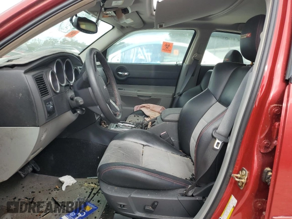 2006 Dodge Charger SRT-8 with VIN 2B3LA73W36H369833, listed as a Copart auction lot 78132814 with 38,623 mi miles and Salvage Title. Bid and sale history available at DreamBid. Image 7.