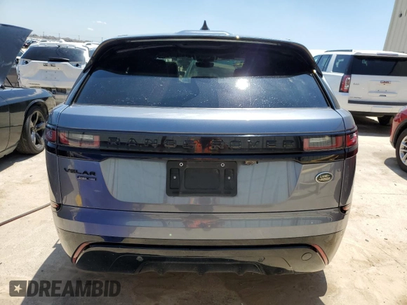 2018 Land Rover Range Rover Velar R-Dynamic HSE with VIN SALYM2RN3JA706241, listed as a Copart auction lot 52469844 with 90,157 mi miles and Salvage Title. Bid and sale history available at carsss.com. Image 6.