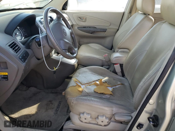 2007 Hyundai Tucson SE with VIN KM8JN12D27U493464, listed as a Copart auction lot 47268715 with 174,474 mi miles and Salvage Title. Bid and sale history available at carsss.com. Image 7.