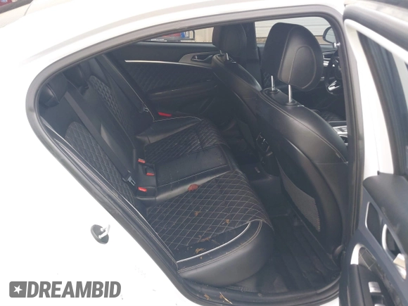 2019 Genesis G70 Dynamic with VIN KMTG34LE9KU027098, listed as a IAAI auction lot 41058372 with 71,732 mi miles and . Bid and sale history available at DreamBid. Image 8.