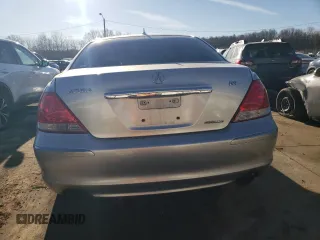 2005 Acura RL with VIN JH4KB16555C001760, listed as a Copart auction lot 42509665 with 0 mi miles and Salvage Title. Bid and sale history available at carsss.com. Image 6.