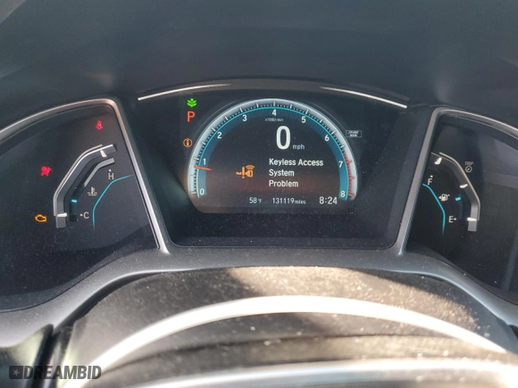 2016 Honda Civic Sedan EX with VIN 19XFC2F74GE229932, listed as a Copart auction lot 50645955 with 131,119 mi miles and Salvage Title. Bid and sale history available at carsss.com. Image 9.