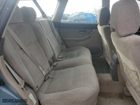 2001 Subaru Legacy Wagon Outback w/RB Equip with VIN 4S3BH665017645702, listed as a Copart auction lot 85477524 with 123,763 mi miles and Salvage Title. Bid and sale history available at carsss.com. Image 10.