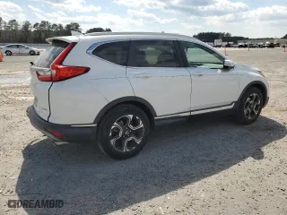 2019 Honda CR-V Touring with VIN 2HKRW1H90KH505007, listed as a Copart auction lot 50514255 with 15,268 mi miles and Salvage Title. Bid and sale history available at carsss.com. Image 3.