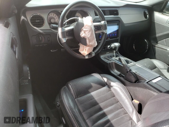 2012 Ford Mustang V6 Premium with VIN 1ZVBP8AM7C5226870, listed as a Copart auction lot 53284445 with 92,822 mi miles and Salvage Title. Bid and sale history available at carsss.com. Image 8.