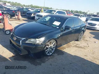 2014 Lexus GS 350 with VIN JTHBE1BLXE5034074, listed as a IAAI auction lot 42234101 with 105,963 mi miles and . Bid and sale history available at DreamBid. Image 16.