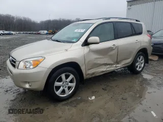 2008 Toyota RAV4 Ltd with VIN JTMBK31V086034723, listed as a Copart auction lot 43076275 with 114,731 mi miles and Salvage Title. Bid and sale history available at carsss.com. Image 1.