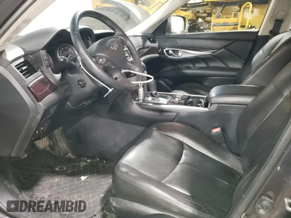 2011 Infiniti M37 with VIN JN1BY1AR8BM376710, listed as a Copart auction lot 79975754 with 64,135 mi miles and Salvage Title. Bid and sale history available at carsss.com. Image 7.
