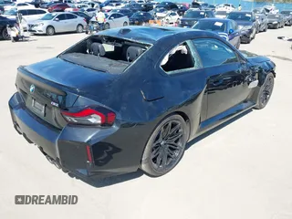 2024 BMW M2 with VIN 3MF13DM03R8E32448, listed as a IAAI auction lot 41849327 with 4,856 mi miles. Bid and sale history available at carsss.com. Image 4.