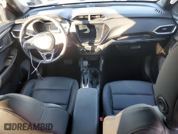 2023 Chevrolet TrailBlazer ACTIV with VIN KL79MSSL0PB085495, listed as a Copart auction lot 86091804 with 16,185 mi miles and Salvage Title. Bid and sale history available at DreamBid. Image 8.