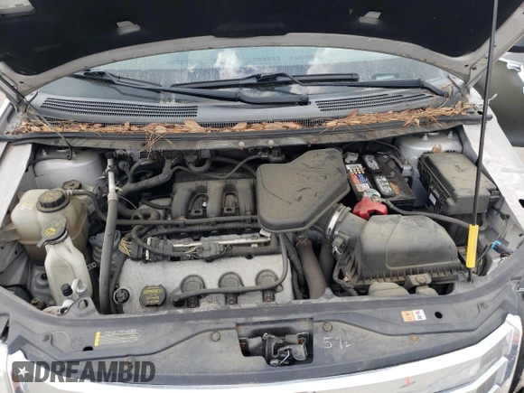2010 Ford Edge SE with VIN 2FMDK3GC3ABB57157, listed as a Copart auction lot 51123105 with 79,817 mi miles and Salvage Title. Bid and sale history available at carsss.com. Image 12.