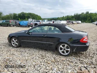 2005 Mercedes-Benz CLK 320 with VIN WDBTK65GX5T042891, listed as a Copart auction lot 60829694 with 189,085 mi miles and Salvage Title. Bid and sale history available at DreamBid. Image 2.