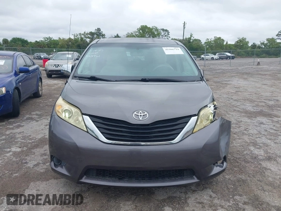 2014 Toyota Sienna LE AAS with VIN 5TDKK3DC9ES448461, listed as a IAAI auction lot 41986724 with 102,930 mi miles and . Bid and sale history available at carsss.com. Image 12.