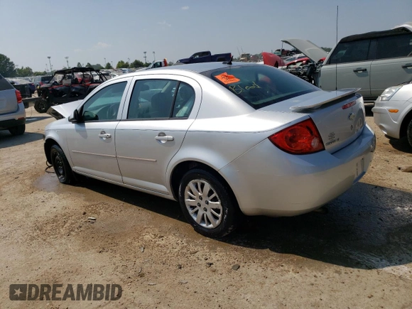 2010 Chevrolet Cobalt 1LT with VIN 1G1AD5F5XA7128224, listed as a Copart auction lot 75728484 with Not Provided miles and Non Repairable. Bid and sale history available at DreamBid. Image 2.