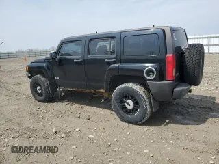2006 Hummer H3 with VIN 5GTDN136668100003, listed as a Copart auction lot 54823165 with 196,627 mi miles and Clean Title. Bid and sale history available at carsss.com. Image 2.