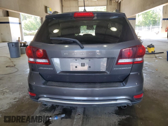 2017 Dodge Journey Crossroad Plus with VIN 3C4PDCGG4HT582755, listed as a Copart auction lot 57835405 with 95,963 mi miles and Clean title. Bid and sale history available at DreamBid. Image 6.