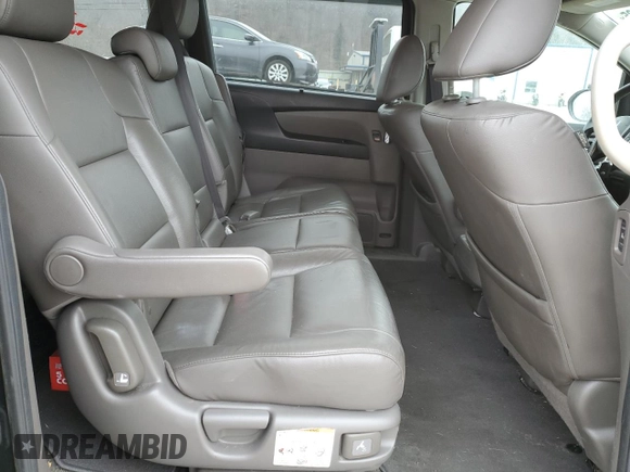 2015 Honda Odyssey Touring Elite with VIN 5FNRL5H97FB112237, listed as a Copart auction lot 44789195 with 152,165 mi miles and Salvage Title. Bid and sale history available at DreamBid. Image 11.