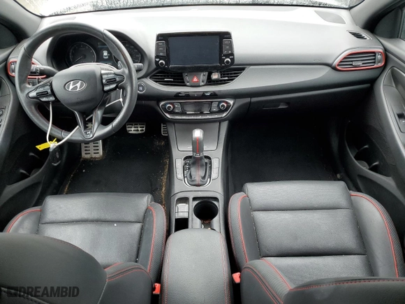 2020 Hyundai Elantra GT N Line with VIN KMHH55LC6LU134981, listed as a Copart auction lot 48463564 with 37,950 mi miles. Bid and sale history available at carsss.com. Image 8.