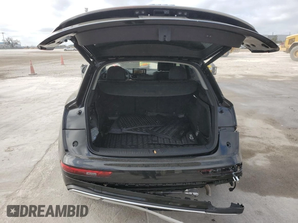 2024 Audi Q5 Prestige with VIN WA1CBAFY5R2026826, listed as a Copart auction lot 44320035 with 7,496 mi miles and Salvage Title. Bid and sale history available at carsss.com. Image 6.