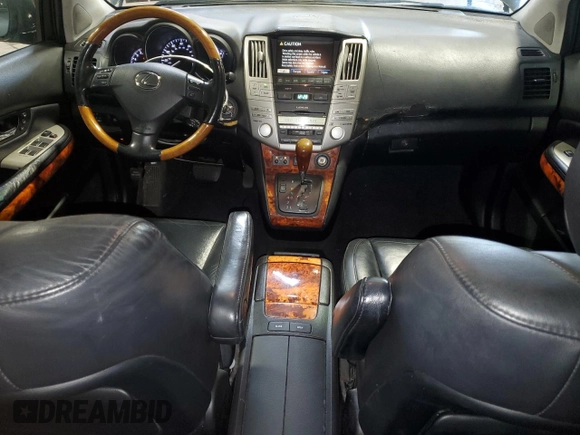 2007 Lexus RX 350 with VIN 2T2HK31U37C038446, listed as a Copart auction lot 53703645 with 189,289 mi miles and Salvage Title. Bid and sale history available at carsss.com. Image 8.