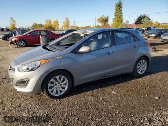 2014 Hyundai Elantra GT GL with VIN KMHD25LH7EU222105, listed as a Copart auction lot 76666794 with 124,535 mi miles and Salvage Title. Bid and sale history available at carsss.com. Image 1.