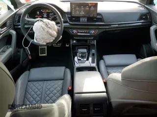 2023 Audi SQ5 Premium Plus with VIN WA1B4AFYXP2017560, listed as a Copart auction lot 72750824 with 14,447 mi miles and Salvage Title. Bid and sale history available at carsss.com. Image 8.