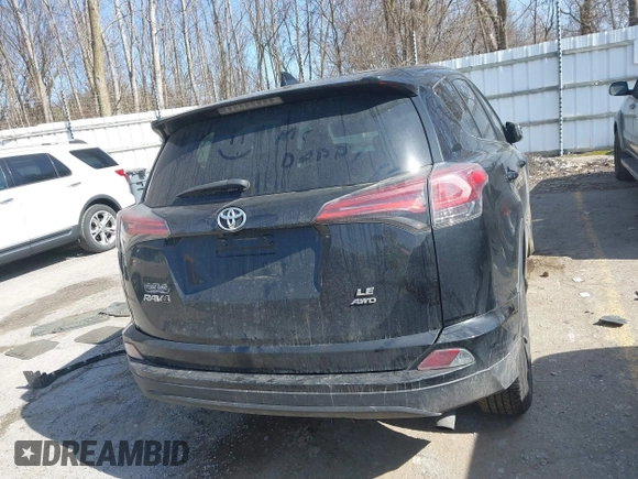 2017 Toyota RAV4 LE with VIN 2T3BFREV8HW630730, listed as a IAAI auction lot 41776176 with Not provided miles and . Bid and sale history available at DreamBid. Image 16.