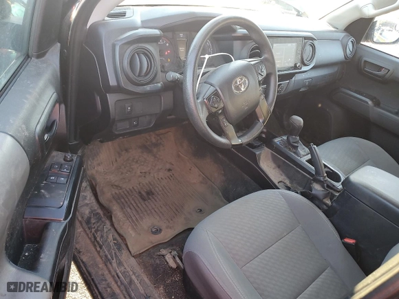 2021 Toyota Tacoma 4WD SR with VIN 3TYSX5EN9MT005100, listed as a Copart auction lot 85952424 with 85,824 mi miles and Salvage Title. Bid and sale history available at carsss.com. Image 8.